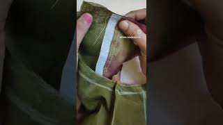 How to conceal a blouse shoulder  Blouse designing class in Mogappair Chennai 91 93459 78219 [upl. by Atinhoj84]