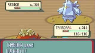 Pokemon Sapphire Walkthrough Part 74 Catching Regice [upl. by Cohe]