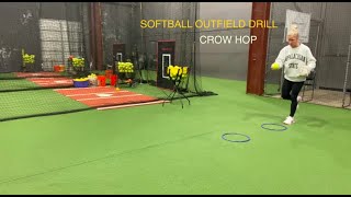 Crow Hop Drill For Outfield [upl. by Grazia]