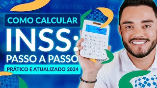 INSS como calcular Tabela INSS 2024 e como calcular desconto do INSS sobre salário [upl. by Klingel705]