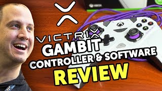 Victrix Gambit XBOX Controller Software Review Using the Victrix Hub App [upl. by Kcitrap]