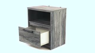 Baystorm Nightstand from Signature Design by Ashley [upl. by Ahsinik]