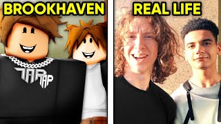 Brookhaven RP vs REAL LIFE 2 [upl. by Anniram]