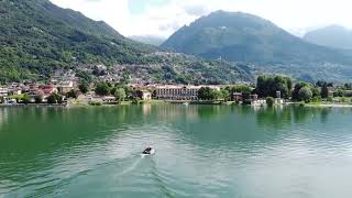 Italy ● Porlezza ● Lugano Lake ● 4K [upl. by Keegan]