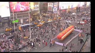 EarthCam Live Times Square in 4K 09052024 [upl. by Ocirred509]