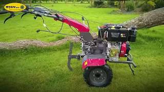 Diesel Tiller Rotavator  2 Wheel Tractor  TP1100BE6 from Titan Pro [upl. by Donal]