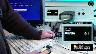 Amstrad 6128 Plus with Gotek and tape input A quick demonstration [upl. by Barfuss564]