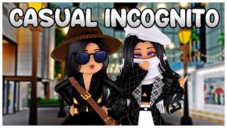 Casual Incognito Outfits  Royale High [upl. by Eellac]