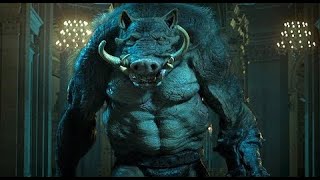 Hellboy vs Gruagach Fight Scene Hellboy 2019 Movie CLI [upl. by Mylander]