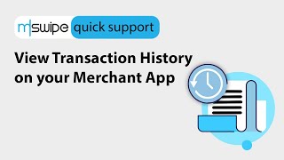 View your Transaction History  Quick Support [upl. by Asilec]