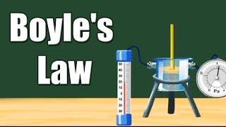 Boyles law  Robert Boyle  Gas Law  Home revise [upl. by Anaylil648]