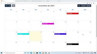 01 Agenda de eventos con Full Calendar y Vanilla Javascript [upl. by Aisile]