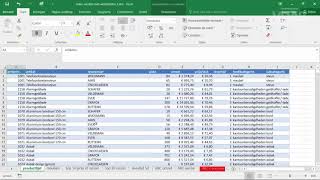 MS Office 365  Excel Intro Excel  Werken met werkbladen 3 [upl. by Clemmy]