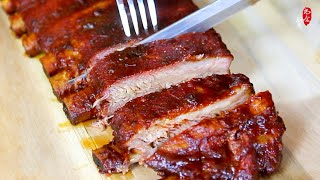 💯这是我吃过的最好吃的烤排骨，强烈推荐❗Oven Baked Pork Loin Back Ribs Recipe Highly Recommended [upl. by Nyrek]