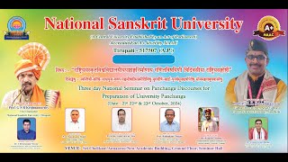 Eleventh Session National Seminar on Panchanga Discourses for Preparation of University Panchanga [upl. by Zetnahs]