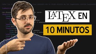 Te enseño a usar LaTeX en 10 minutos  instalación [upl. by Debee134]