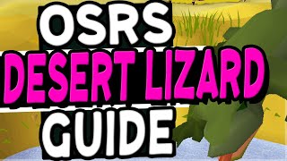 The Ultimate Lizards Slayer Guide Old School Runescape [upl. by Yuille]