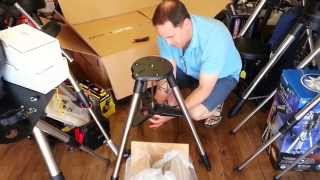 Celestron Nexstar Evolution 8quot UnBoxing at Orange County Telescope [upl. by Introk346]