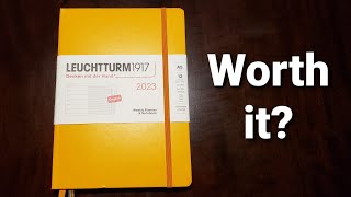 Leuchtturm1917 2023 Weekly Planner amp Notebook Review A Great Planner for Fountain Pens [upl. by Gav]