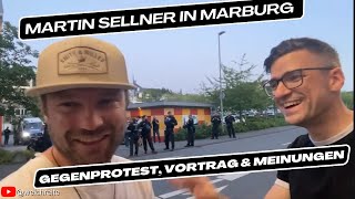 Martin Sellner in Marburg  Gegenprotest Vortrag amp Meinungen  Zusammenfassung vom 29072024 [upl. by Lat]