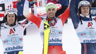 FIS Alpine Ski World Cup  Mens Slalom Run 2  Kitzbühel AUT  2023 [upl. by Kath367]