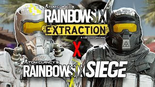 All R6 EXTRACTION COSMETICS IN RAINBOW SIX SIEGE  Weapon Akins Charms  Showcase INGAME [upl. by Agace]