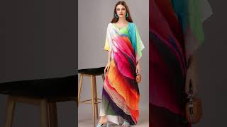 Stylish Silk Kaftan Dress For Women  Caftan dress [upl. by Yeoz]