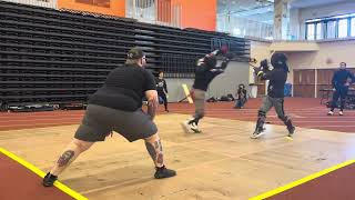 Longsword Elims  Eisman v Stewart  Brick City Brawl 2024 [upl. by Shishko]