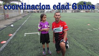 ejercicios de coordinacion para niños de 6 a 8 años [upl. by Aivilo]