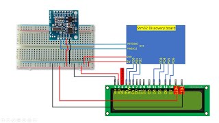 Interfacing STM32F103 with LCDclass 2proteus circuit [upl. by Ansley]