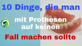 10 Dinge die man mit Prothesen auf keinen Fall machen sollte [upl. by Srednas]