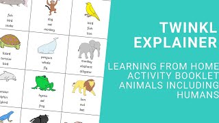 KS1 Science  Learning From Home  Animals including humans Year 1 [upl. by Melamed317]