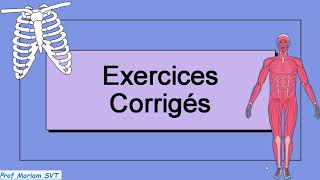 Exercices ATP amp MUSCLE Partie 7 🔥🔥 2bac SVT  2 bac PC [upl. by Fast627]