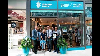 Niagara Parks amp Fallsview Casino Unveil Collaborative PopUp Retail Store [upl. by Dilly575]