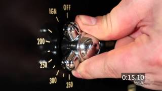 Gas Oven Ignition Procedure on a Lacanche Range [upl. by Nelram878]