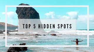 TOP 5 HIDDEN SPOTS OF FUERTEVENTURA [upl. by Tybi]