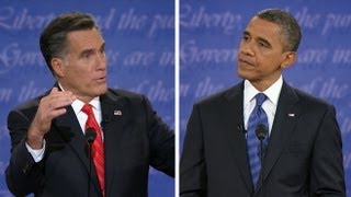 Obama vs Romney The First Debate [upl. by Lempres935]