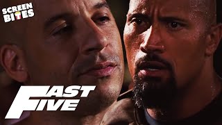 Vin Diesel Dwayne Johnson Gal Gadot amp Paul Walker on Action Scenes Movies shorts hollywood hot [upl. by Nevyar]