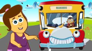 Wheels Of The Bus Song with Annie and Ben  Nursery Rhymes for Babies  HooplaKidz [upl. by Mendive]