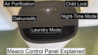 Operating the Meaco Arete One Dehumidifier [upl. by Baptiste]