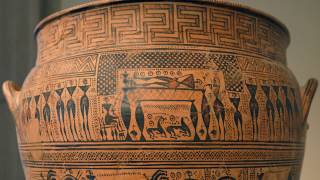 Terracotta Krater Ancient Greece [upl. by Ditmore]