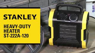 Stanley Electric Work Bench Heater Model ST222A120 [upl. by Anaeg]