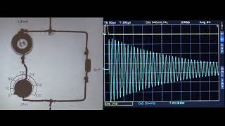 Experimente aus der Physik Elektrischer Schwingkreis [upl. by Rhiamon]