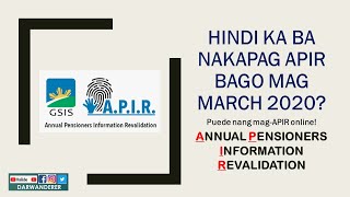 GSIS Paano Mag revalidate ng Pensioners Information [upl. by Annah]