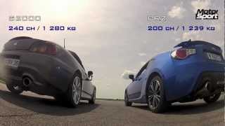 Drag race  Subaru BRZ VS Honda S2000 Motorsport [upl. by Rosner607]