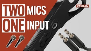 How to Connect Two Mics to One Input [upl. by Junie713]