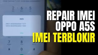 REPAIR IMEI OPPO A5S WITH UNLOCKTOOL SUCCESSFUL [upl. by Garrot]