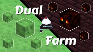 AFK SlimeMagma Cube Farm Tutorial  CubeCraft Skyblock [upl. by Ativoj]