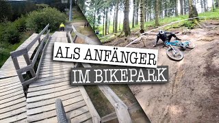 Als Anfänger im BikePark Winterberggeht dasFails auf der BlacklineCanyon Spectral [upl. by Camel]