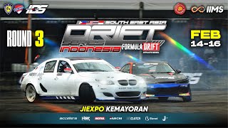 SOUTHEAST ASIA DRIFT SERIES INDONESIA ROUND 3  FORMULA DRIFT AFFILIATE SERIES 2025 [upl. by Wojak]